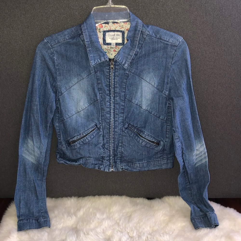 Cropped demon jacket from F21